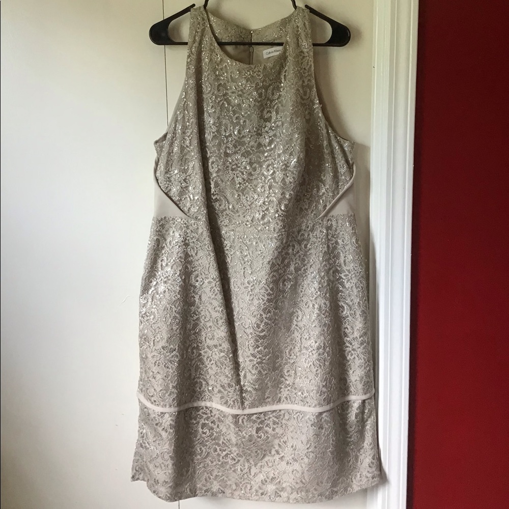 Calvin Klein Dress Size 14W - Picture 1 of 3